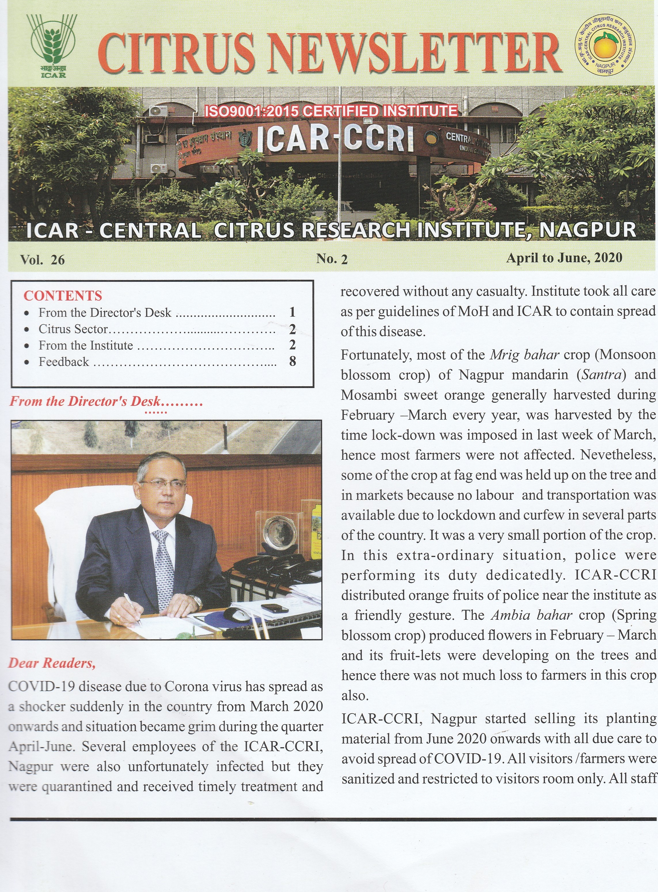 ICAR-CCRI